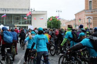 Саентологи участвуют в Большом Питерском Велопараде